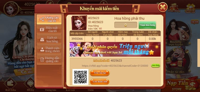 game bài đổi thưởng cf68