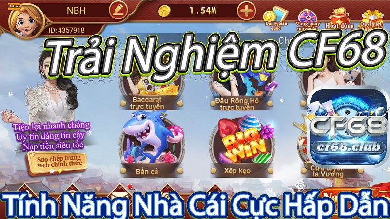 Game cá cược cf68