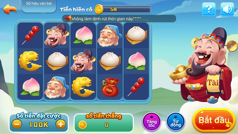 Game Thần Tài Đến của CF68