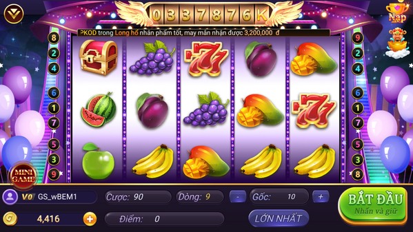 chơi game Slot nổ hũ