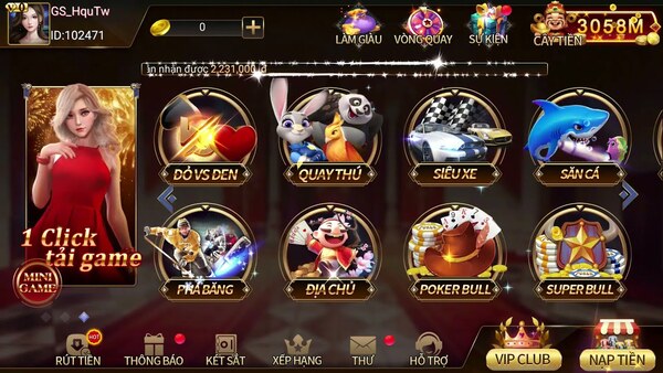 Cổng game bài đổi thưởng